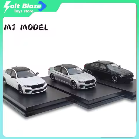 MJ Model 1/64 BMW M5 6th Generation Mk6 F90 DieCast Alloy Car Model Simulation Collection Cars Room