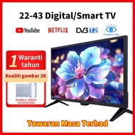 LED TV 22/24/26/32 Inch Digital DVB-T2 32/40/43 Inch Smart Android TV Netflix FHD