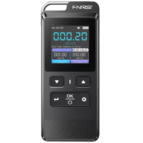 FNIRSI GC-02 Geiger Counter Nuclear Radiation Detector Gamma X-ray Portable Rechargeable Radiation M