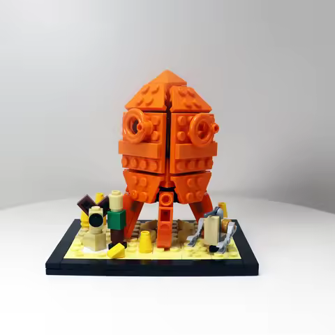 Classic Movie Wallace and Gromit MOC Building Blocks Toys for Children Creative Bricks Gifts