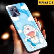 [A06] Realme C35 Case Realme C35 Glitter Glass Softcase Realme C35 Phone Case/ Realme C35 Case/