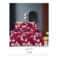 Cadar patchwork Queen 7in1 /6in1 latest design ready stock cotton quality