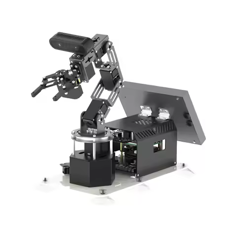 Yahboom DOFBOT Ultra High-Performance AI Robotic Arm Kit Support Python ROS2 MoveIt 3D Depth Vision