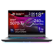 華碩 - ROG Strix G18 (2025) G815LR-S9143W(Ultra 9 275HX / 32GB / 1TB SSD / 18" 2.5K / RTX 5070Ti)