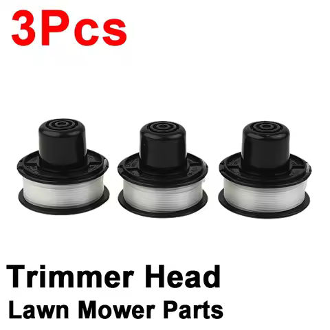 3pcs Trimmer Heads Black & Decker Bump Feed Spool A6226 GL250 GL310 GL360 New Grass Weeds Trimmer He