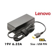 L.e.n.o.v.o C560 A540 C355 C360 C365 19V 6.32A (120W) Notebook Charger Adaptor USB Rectangle Head