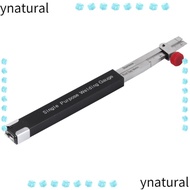YNATURAL Hi Lo Gauge, Steel Stepped Design Welding Gauge, Professional Internal Welding Gauge Pipe F