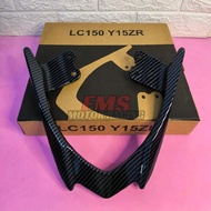 SPOILY15 Y15ZR LC135 V8 LBAR CARBON YAMAHA HANDLE BAR BELAKANG MOTOR CARBON VIETNAM Y15ZR V1/V2 SPOI
