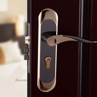 [Kesoto1] 1 Set Minimalism Interior Lock Latch Bedroom Privacy Lever Lockset Hardware