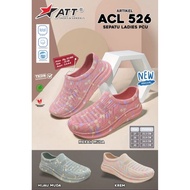 Rumahkaki - ATT ACL 526 Sepatu Wanita Dewasa Sepatu Slip On Karet Motif Corak Warna Pastel