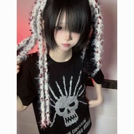 y2k Asian Culture Clothes y2k Top y2k Punk Style Women's Clothing Tops Wear Hot Girl American Street