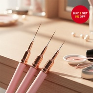 Manicure Brush Kit 3 Sizes 11/15/20mm UV Gel Nail Art Tools