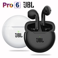 ♥Limit Free Shipping♥JBL Pro6 TWS Headset Wireless Headphones Applicable to Smart Phone Bluetooth5.0 Headphones Stereo Sports Waterproof Earbuds