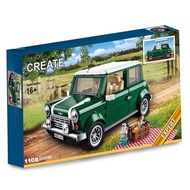 Compatible with 10242 Technology Machinery Group Series Mini Cooper Mini Building Block Toy