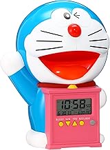 Seiko Clock JF374A Alarm Clock, Table Clock, Character Doraemon Talking Alarm, Digital, Temperature Display