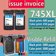 compatible Canon 745 746 ink 745s 746s ink 745xl refillable ink cartridge for Canon MG2470 MG2570 MG