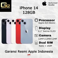 iPhone 14 128GB NEW Garansi Resmi Apple Indonesia IBOX
