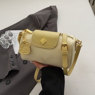 Túi đeo chéo chất liệu da PU thời trang olang với chi tiết quyến rũ tua rua và thêu