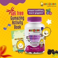 Gumazing Kids Daily Vitamin Gummy : Elderberry Immunity Gummies for fewer sniffles & more giggles.