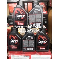 MOTUL 800 ROAD RACING 2T OIL 100% SYNTHETIC ESTER CORE 100% ORI MOTUL MADE IN FRANCE