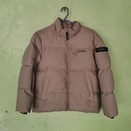 Jaket National Geographic Down Jakcket bulang bulu angsa NATGEO