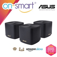 ASUS ZenWifi AX Mini XD4 Black (3-Pack) Mesh WiFi 6 System Router