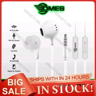 DMES DR2 Plus Wired Earphone Handsfree Stereo Bass In Ear Earphone with One Button Control / Built i