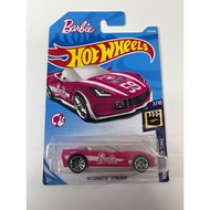 Hotwheels 14 Corvette Stingray Barbie