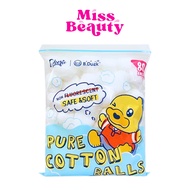 Cherie B Duck Cotton Balls Sanitary B.Duck Pure 80 Pieces