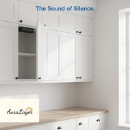 [AuraLayor] Heavy Duty Magnetic Cabinet Door Push Opener Strong Suction Easy Install for Kitchen War