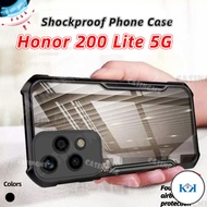 KK Honor 200 Lite 5G 2024 Transprent AirBag Casing For Honor 200 Lite 200Lite Honor200Lite Lite200 P