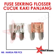 Large FLOSSER CUCUK FUSE FUSE MINI 5A 25A FLOSSER FUSE
