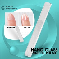 VBS Nano Glass Nail File With Box / Nail Buffer / Nail Polish / Pengilat kuku