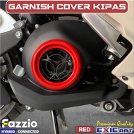 Garnis Cover Kipas Yamaha Fazzio 125 Hybrid - Mio Gear 125 Aksesoris Motor Exie Art