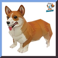 Nuwcraft Welsh Corgi Dog Papercraft