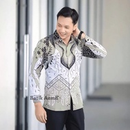 (TERBARU) KEMEJA BATIK LELAKI LENGAN PANJANG/ TSHIRT LONG SLEVEE/BATIK ASLI/ BATIK JAWA/ BATIK INDONESIA/ BATIK MALAYSIA