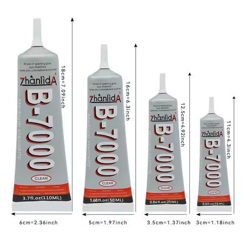 Glue Mobile Screen B7000 15ml 25ml 50ml 110ml Repair Adhesive Universal Glass Plastic DIY Glue B7000