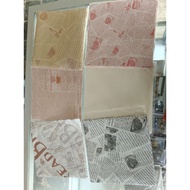 (5 Sheets) Bento paper base paper Baking paper 18x18cm