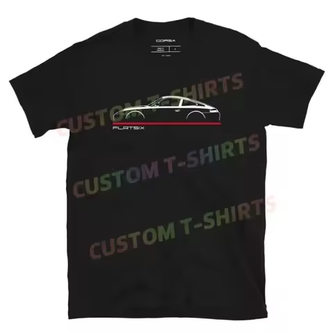 996 Carrera Flatsix 986 718 981 911 996 993 991 930 997 Men's T-Shirt 2025 Men T Shirt Casual Car fa