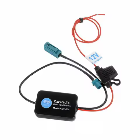 Car Antenna Fm Radio Signal Antenna Amplifier Booster Fm Radio Signal Amplifier For VW Connector