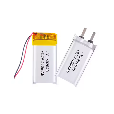 3.7V 450mAh 602040 Polymer Lithium Battery LiPo Rechargeable Battery for Bluetooth Headset Beauty In