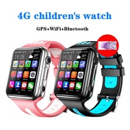 นาฬิกาบอกตำแหน่งนาฬิกาจีพีเอสสำหรับเด็ก4G สมาร์ทวอท์ช W5การสนทนาทางวิดีโอแผนที่กูเกิ้ล9.0โทรศัพท์ Lnternet