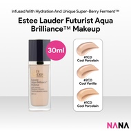 ESTEE LAUDER Futurist Aqua Brilliance Makeup with Intense Moisture Infusion SPF20/PA+++ 30ml [#1C0 C