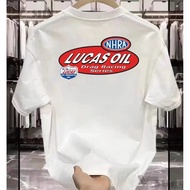 Baju LUCAS T-shirt Lucas Popular Item Printed Round Neck Top Tee Unisex Baju T Shirt Lelaki COTTON#0