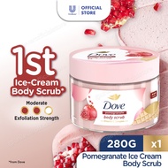 Dove Ice Cream Pomegranate Body Scrub 280g