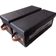 C CD Storage Box with Lid DVD CD Visual Storage Box Foldable CD Storage Box with Handle Storage