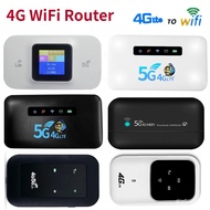 4G/5G Mobile WIFI Router 150Mbps 4G LTE Wireless Router With Sim  Slot Portable Pocket MiFi Modem Car Mobile Wifi Hotspo