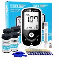 ▶$1 Shop Coupon◀  CURO G10 Glucose Home Test Kit - Device and Set of 110 Test Strips : NFC Enabled C