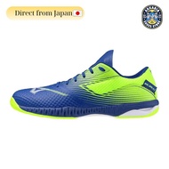 Mizuno Table Tennis Shoes Wave Drive EL 2 Blue Yellow 23.5 cm 2E - 24.5 cm 2E