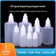 510152030Mlml ml Small Dropper Bottle Plastic Squeeze Sub-bottling Pointed Liquid Eye Potion Empty B